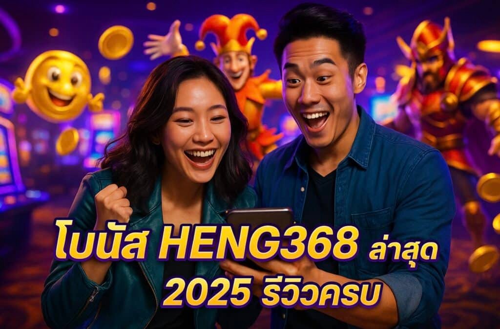 โบนัส HENG368 ล่าสุด 2025 รีวิวครบ